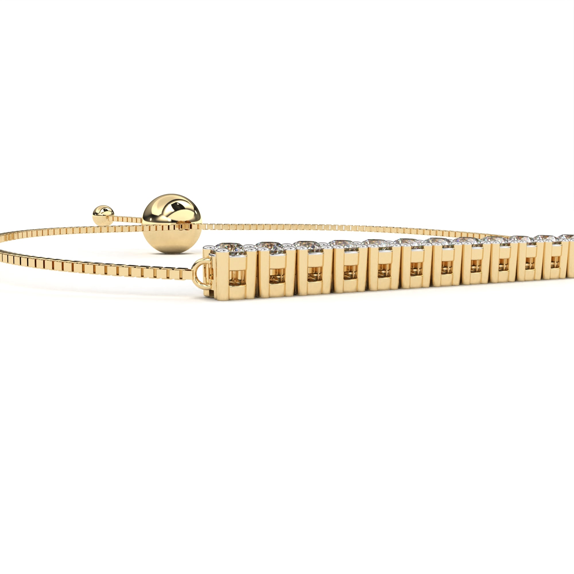 Solitairekart 0.36ct Round Cut Lab Grown Diamond Bracelet